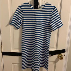 Tuckernuck Blue/White striped dress Size Small